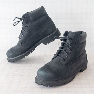 Timberland Youth Premium 6-Inch Waterproof Insulated Black Boots - Size 3